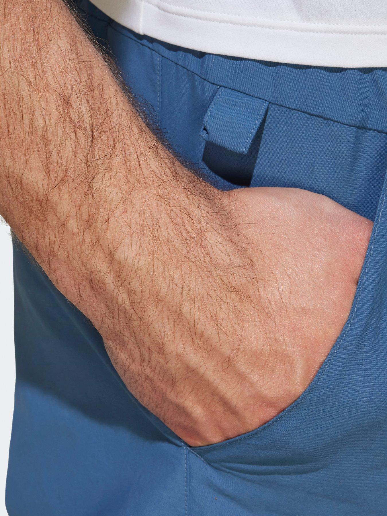  image of adidas-terrex-mens-mountain-shorts-blue