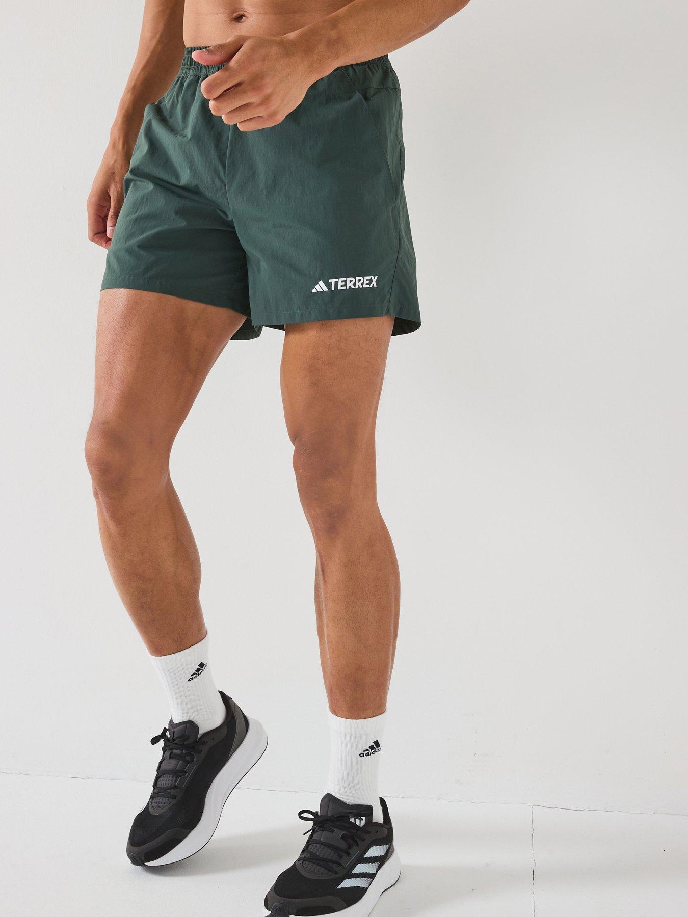 adidas-terrex-mens-mountain-shorts-green