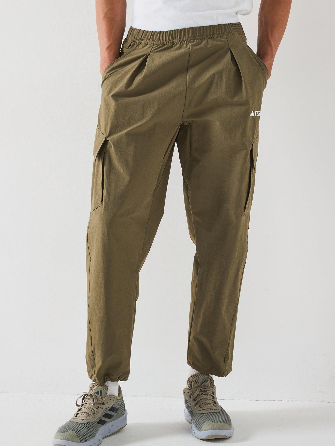 adidas-terrex-mens-cargo-pants-green