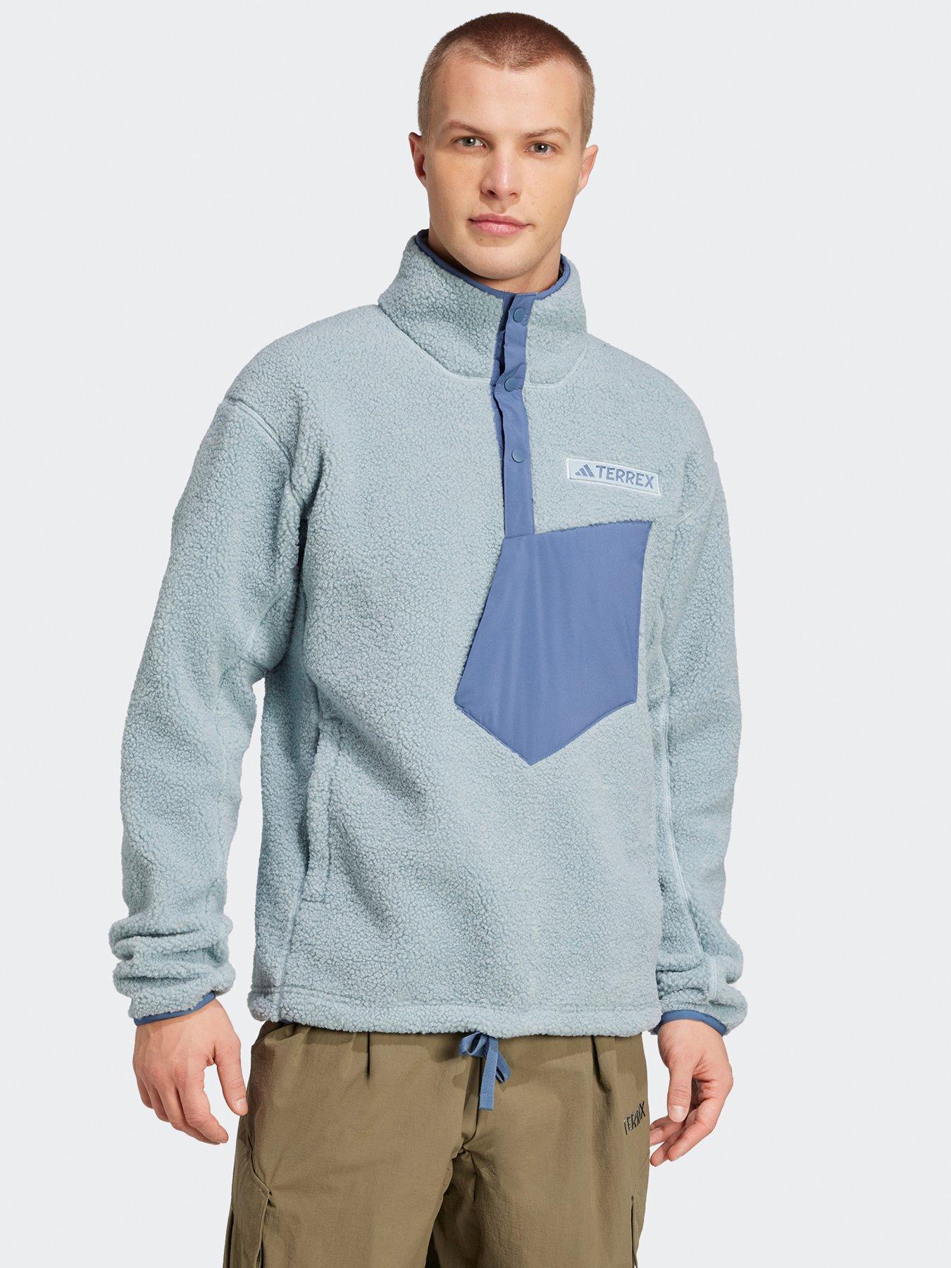 adidas-terrex-mens-xpl-pile-snap-fleece--light-blue