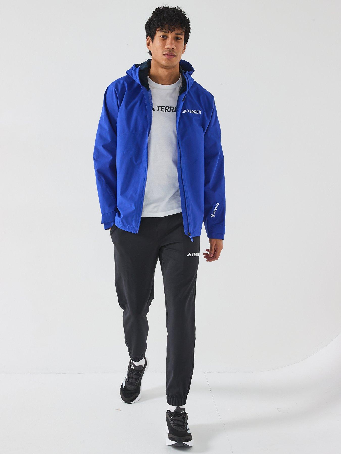  image of adidas-terrex-mens-xpr-2l-gore-jacket-blue