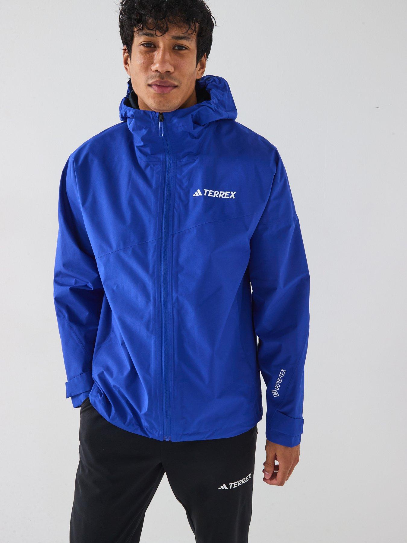  image of adidas-terrex-mens-xpr-2l-gore-jacket-blue
