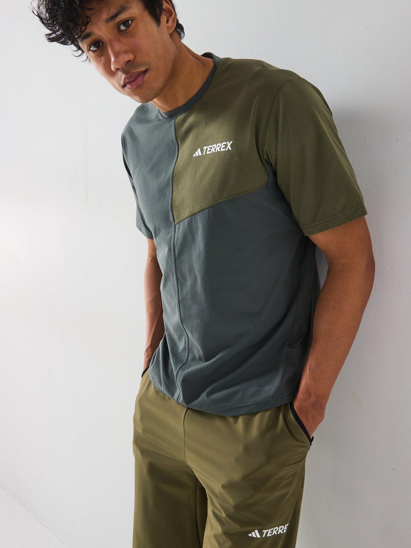  image of adidas-terrex-mens-mountain-liteflex-pants-olive-strata