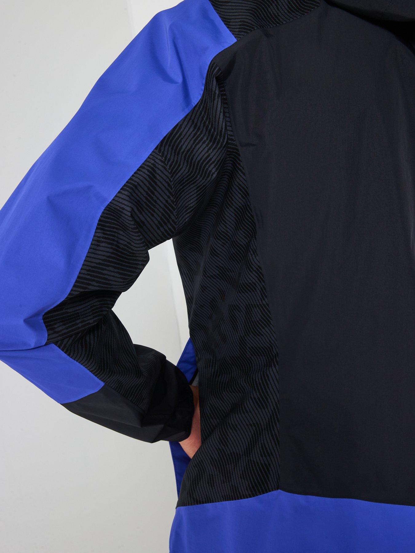  image of adidas-terrex-mens-xpr-hybrid-rain-ready-jacket-blue