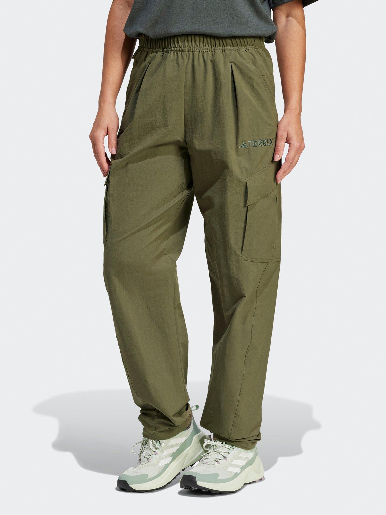 adidas-terrex-womens-cargo-pants-green