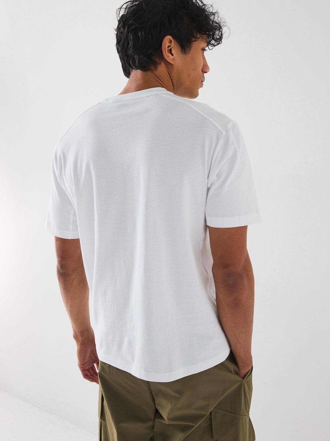  image of adidas-terrex-mens-logo-tee-white