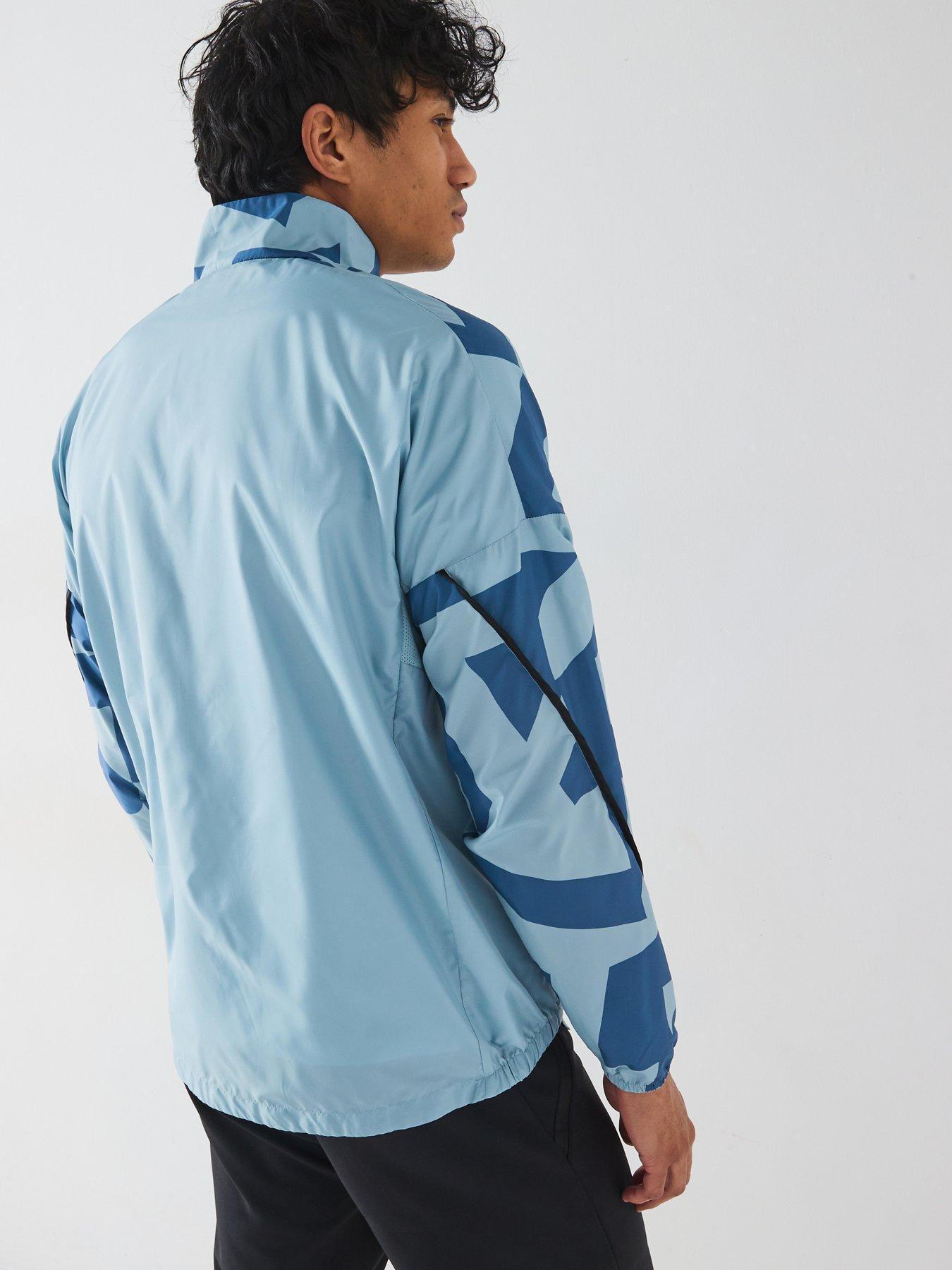  image of adidas-terrex-mens-mountain-print-wind-jacket-magic-greywonder-steel
