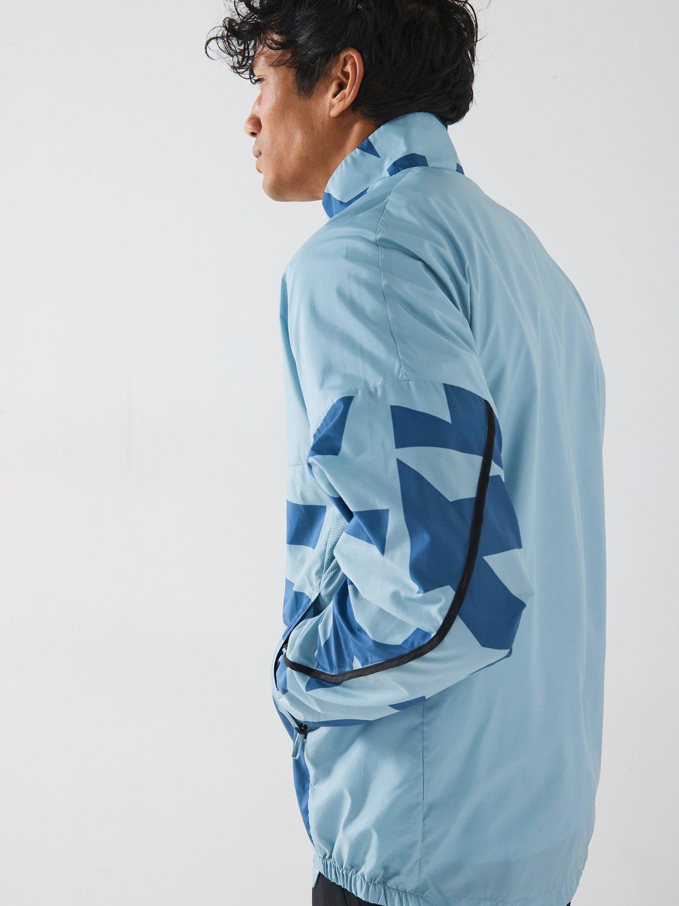  image of adidas-terrex-mens-mountain-print-wind-jacket-magic-greywonder-steel