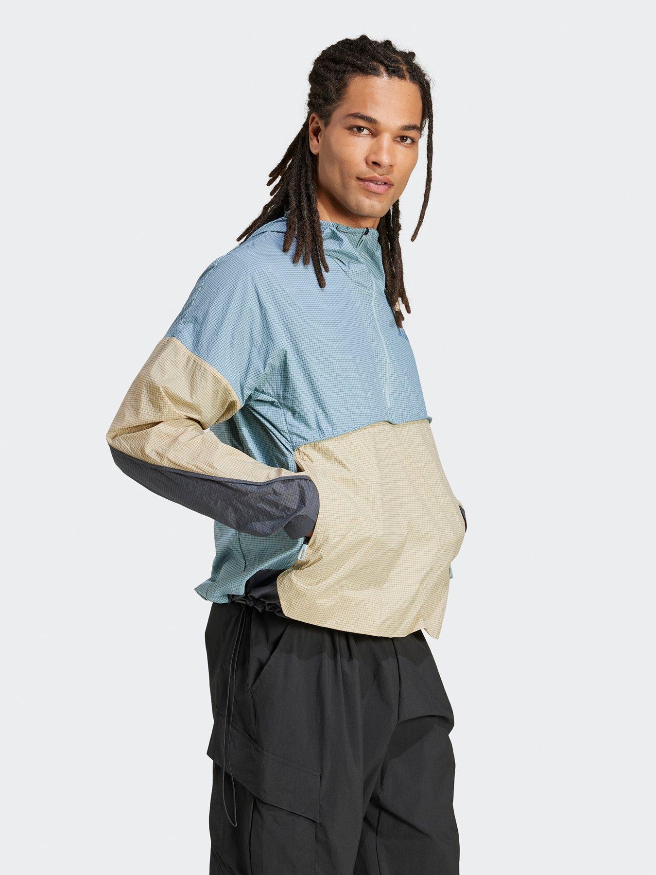  image of adidas-terrex-mens-xpl-wind-anorak-light-blue-grey