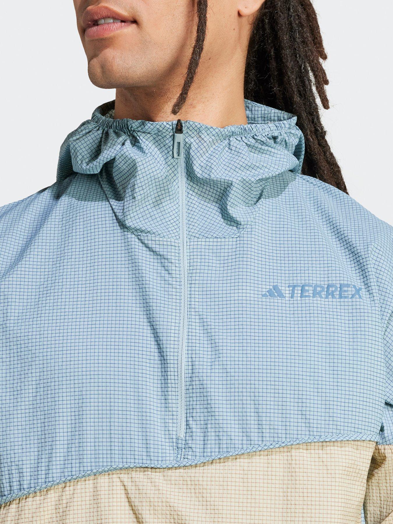  image of adidas-terrex-mens-xpl-wind-anorak-light-blue-grey