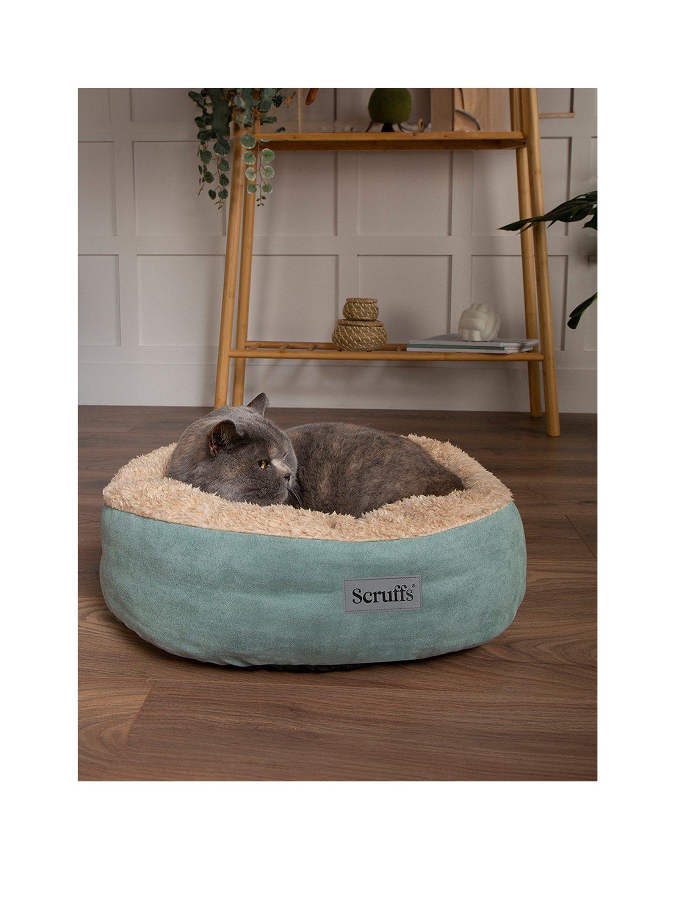  image of scruffs-cosy-catsmall-dog-ring-bed-green