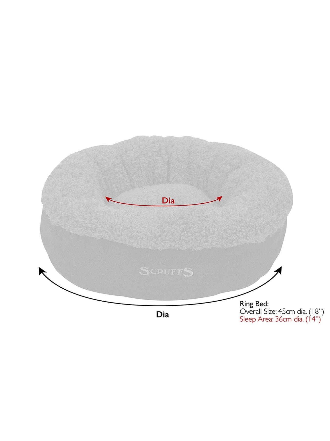  image of scruffs-cosy-catsmall-dog-ring-bed-green