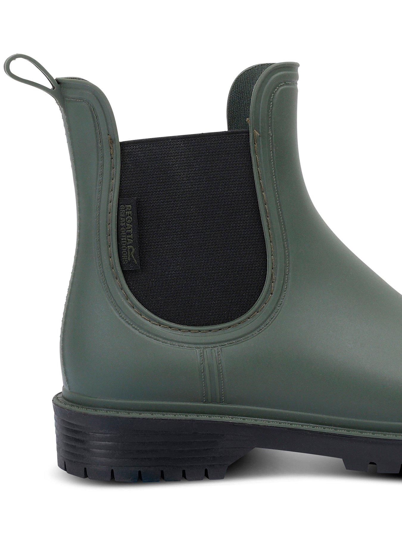  image of regatta-womens-lady-harriett-ankle-welly--green