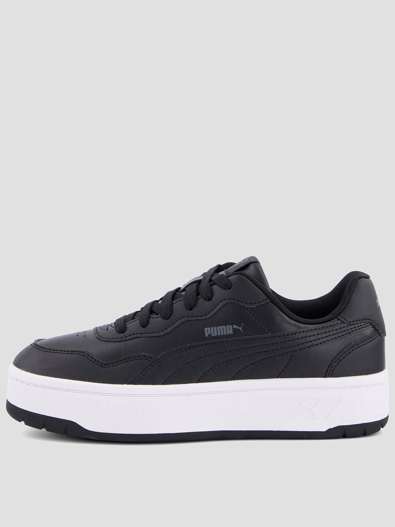 Puma Court Lally Skye Trainers Black Littlewoods