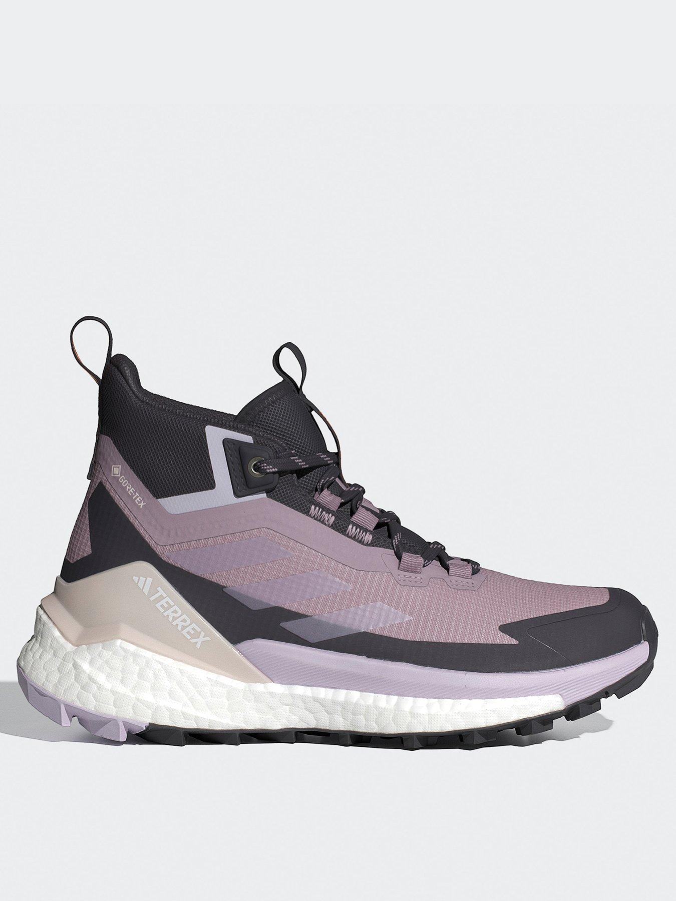  image of adidas-terrex-womens-free-hiker-2-goretex-hiking-boots-blacklight-purple
