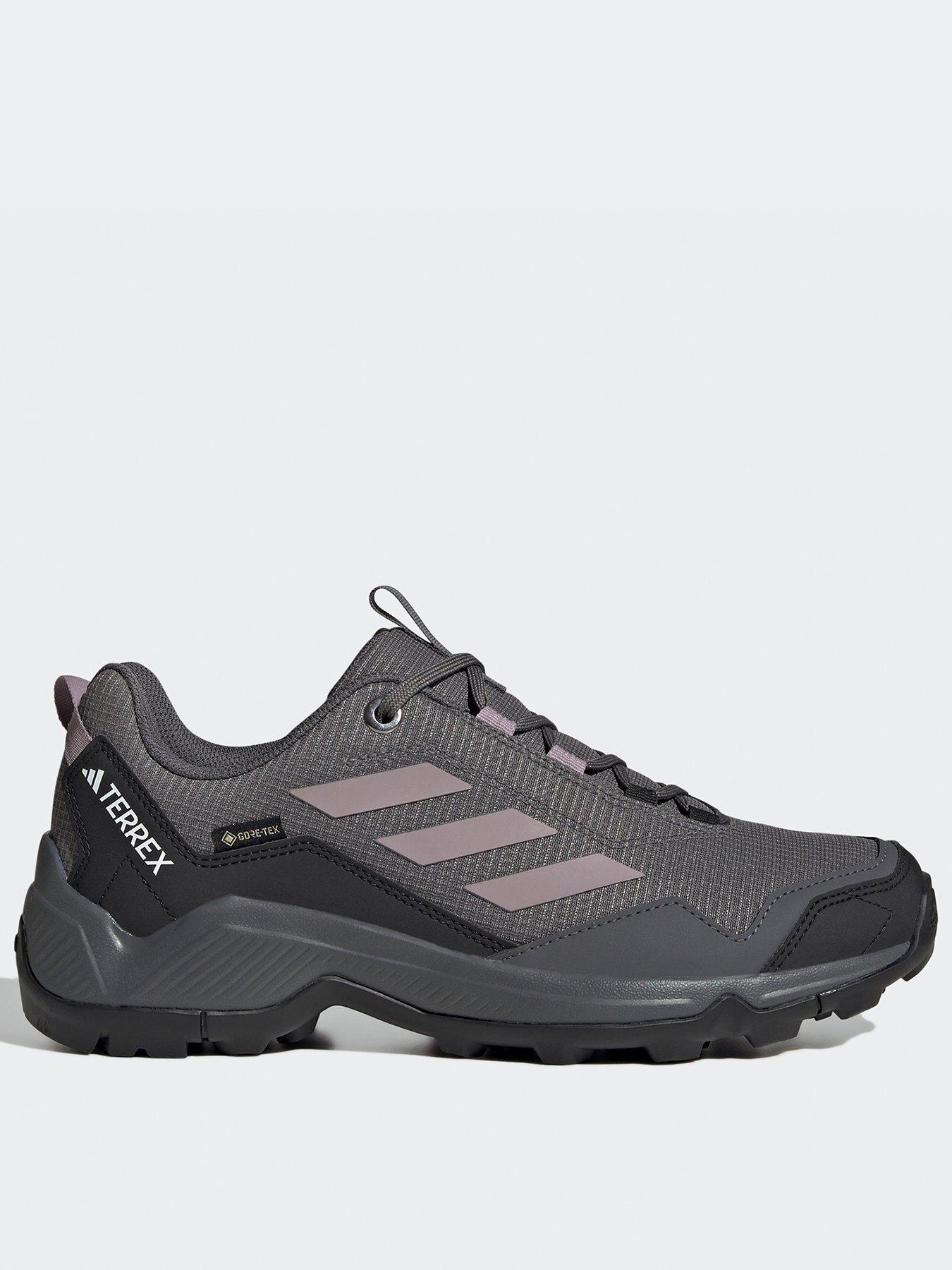  image of adidas-terrex-womens-eastrail-goretex-hiking-shoes-dark-grey