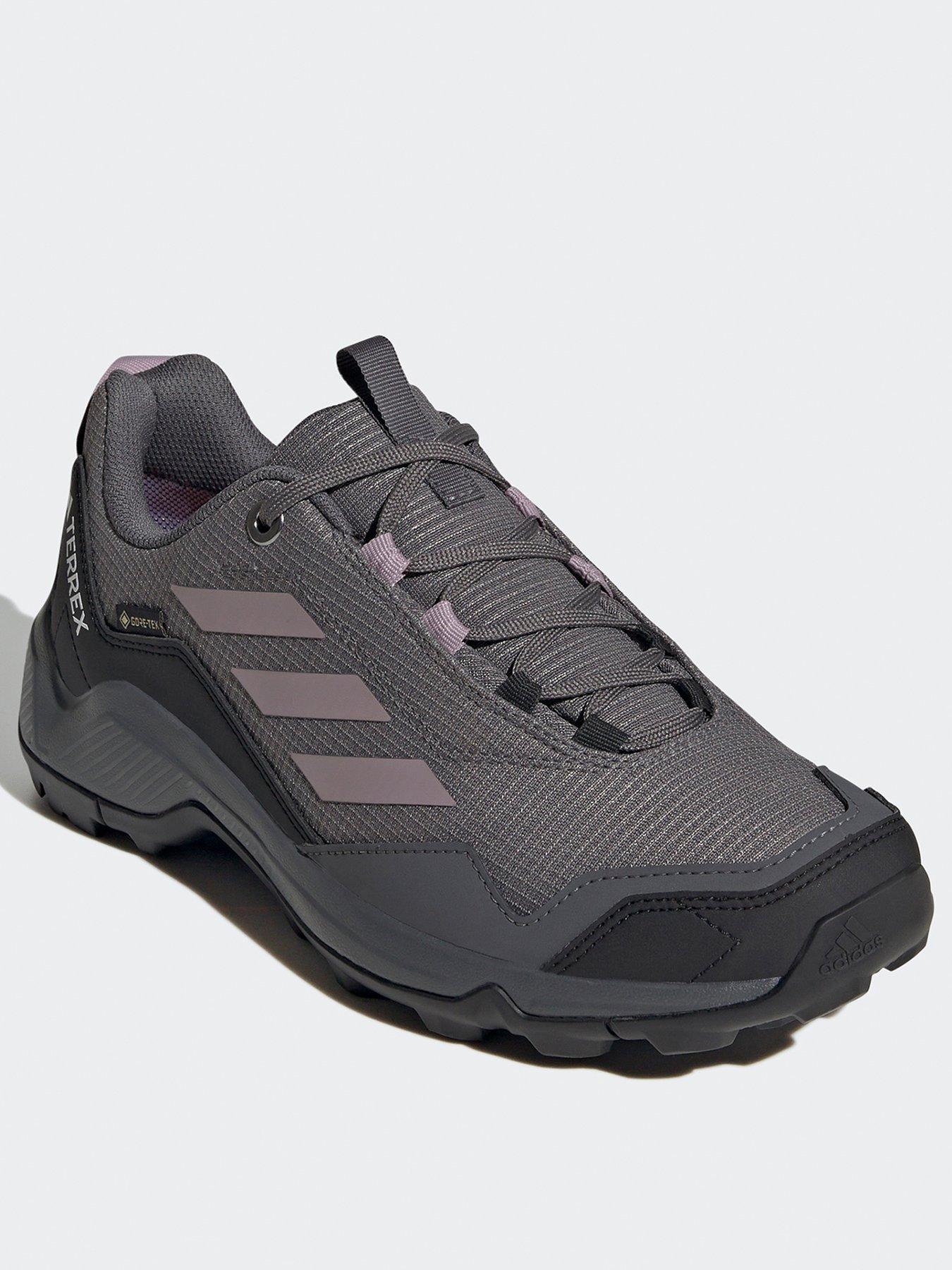  image of adidas-terrex-womens-eastrail-goretex-hiking-shoes-dark-grey