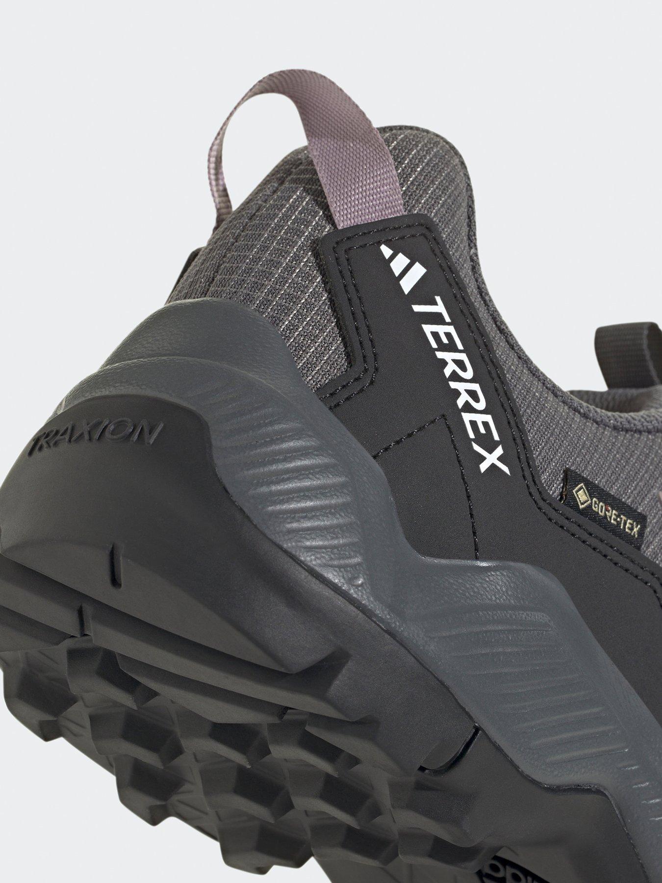  image of adidas-terrex-womens-eastrail-goretex-hiking-shoes-dark-grey