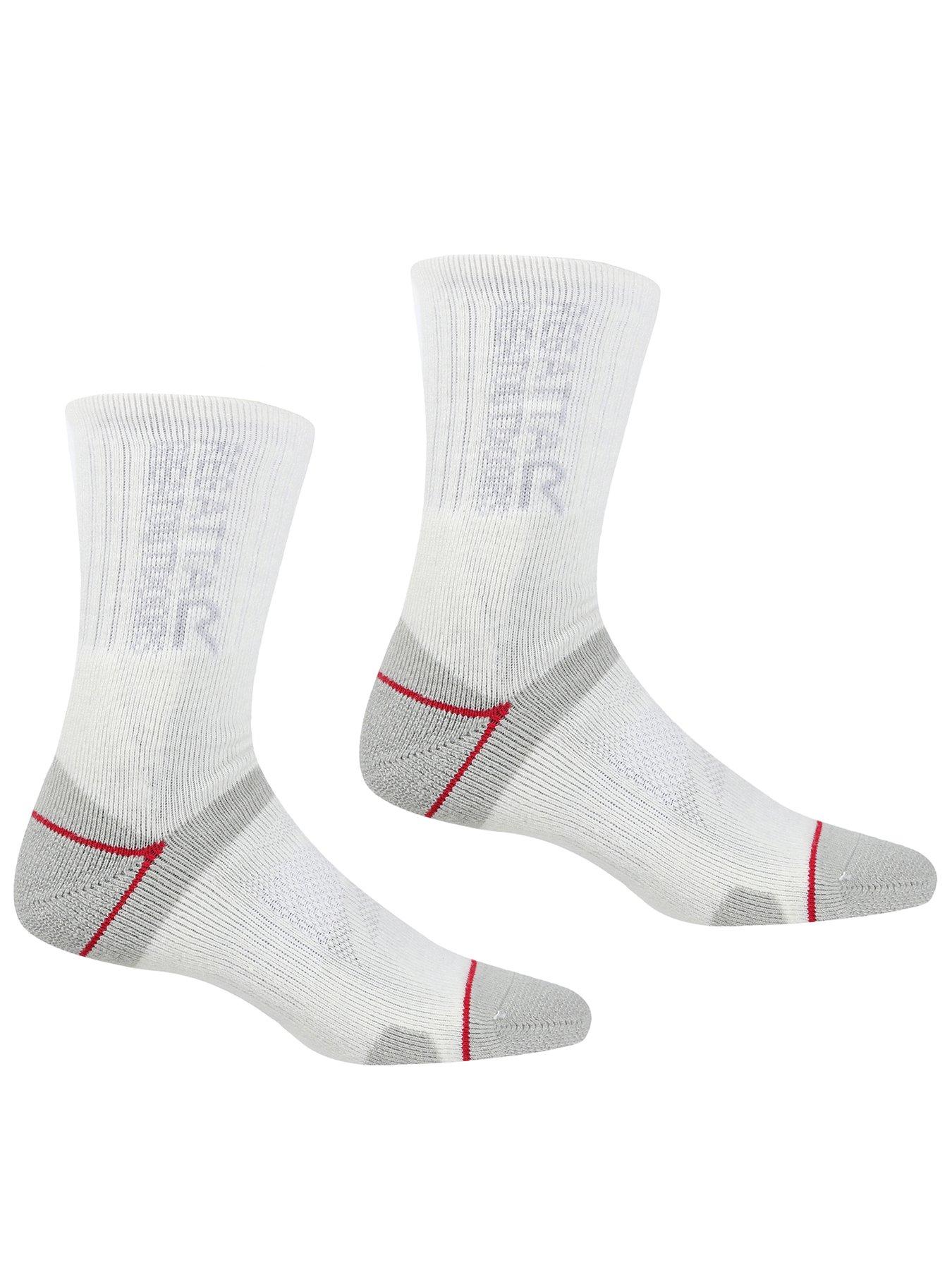 undefined Womens Blister Protect Walking Socks -grey