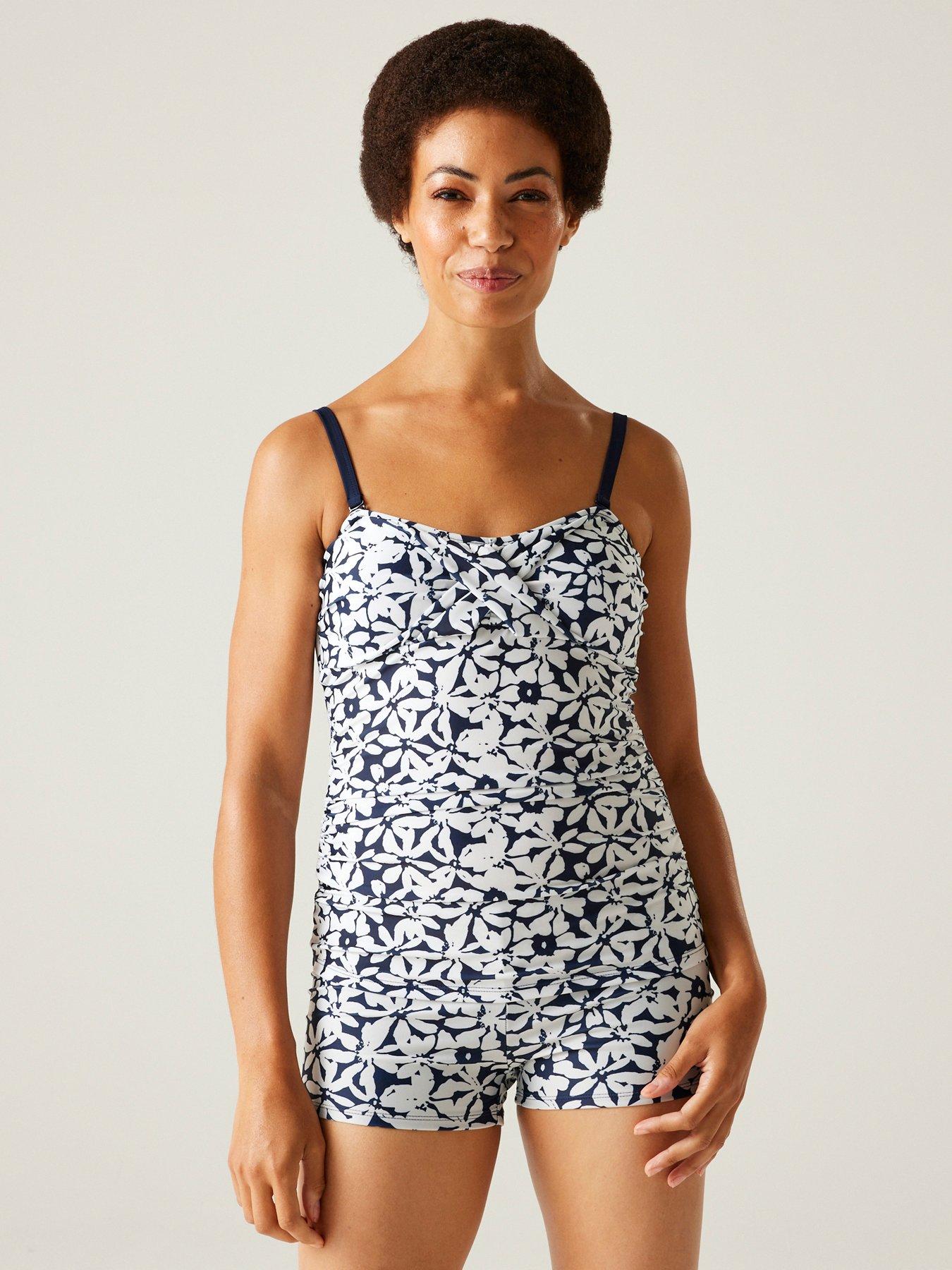 undefined Womens Aceana Iii Swimming Tankini-white