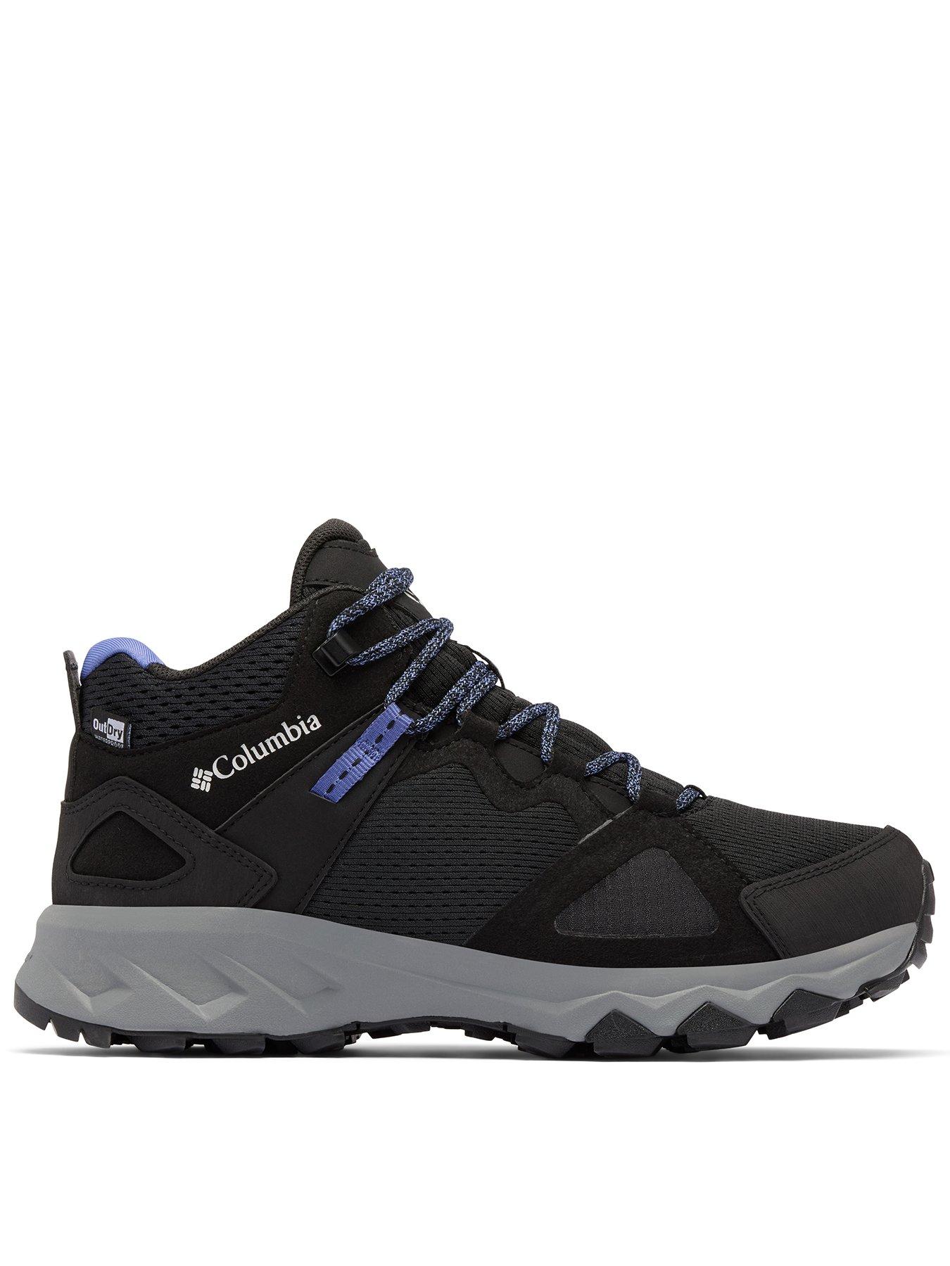  image of columbia-womens-peakfreak-hera-mid-outdry-hiking-shoes-black