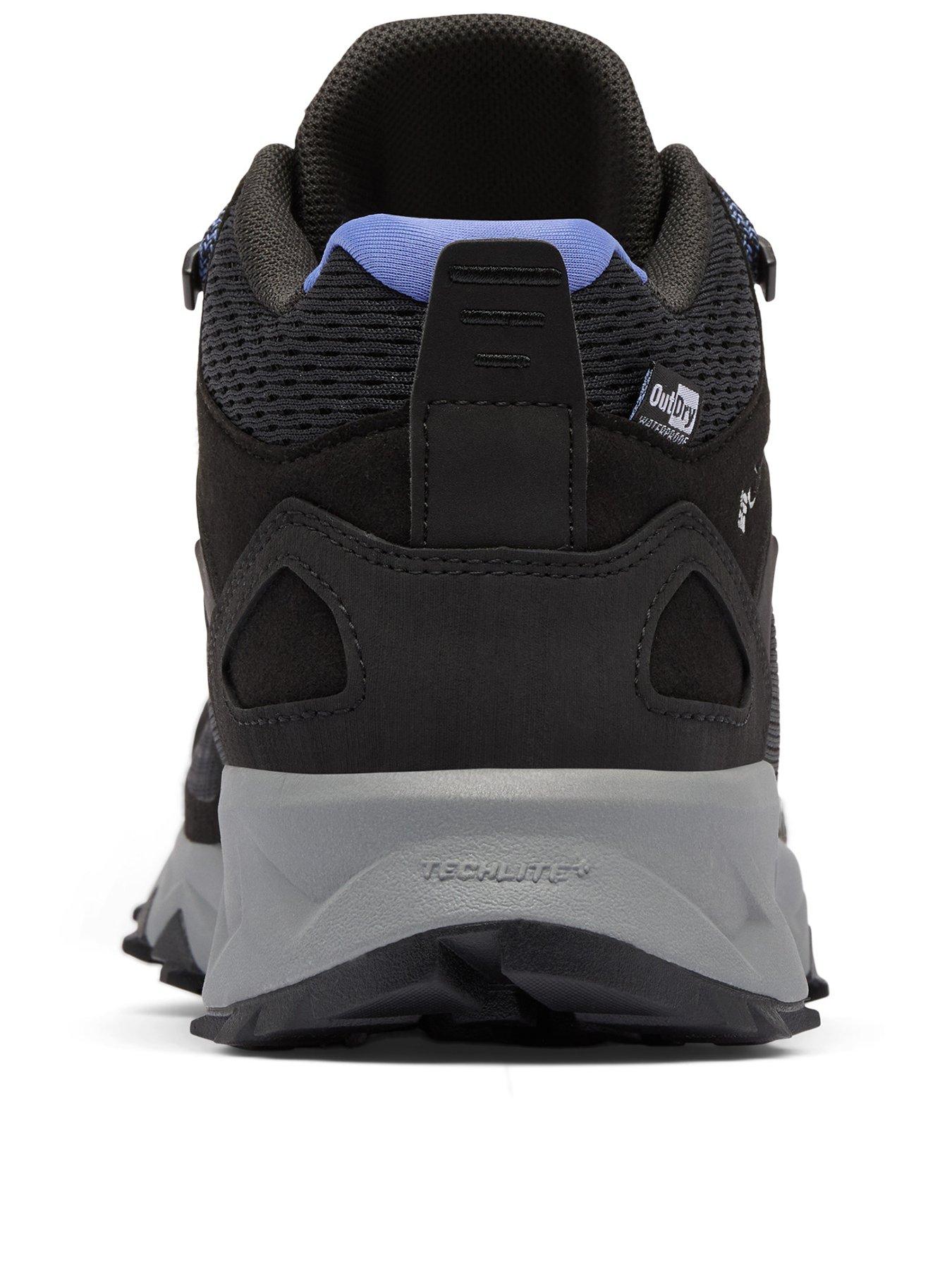 image of columbia-womens-peakfreak-hera-mid-outdry-hiking-shoes-black