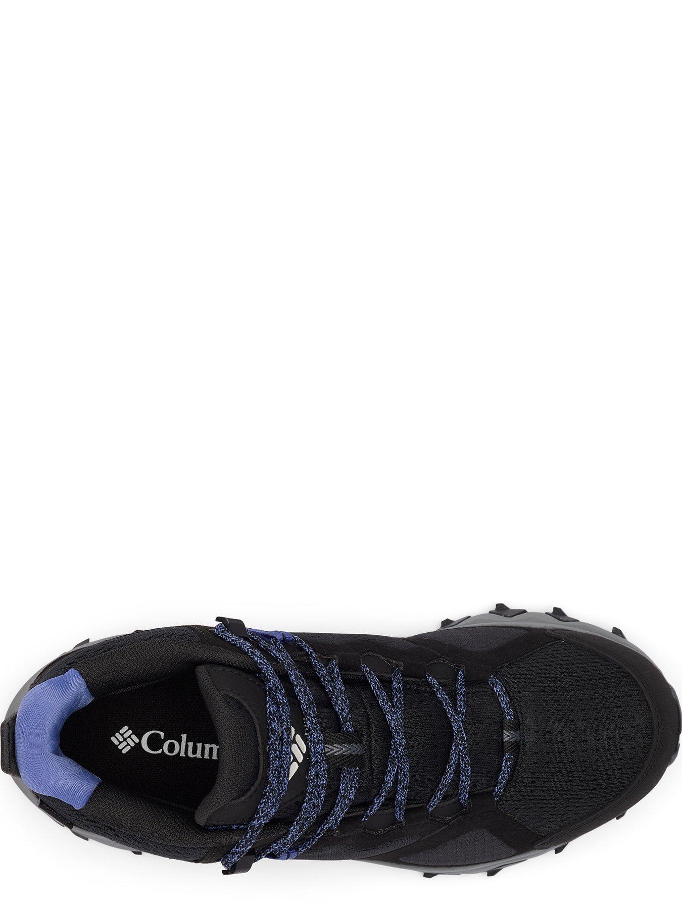  image of columbia-womens-peakfreak-hera-mid-outdry-hiking-shoes-black