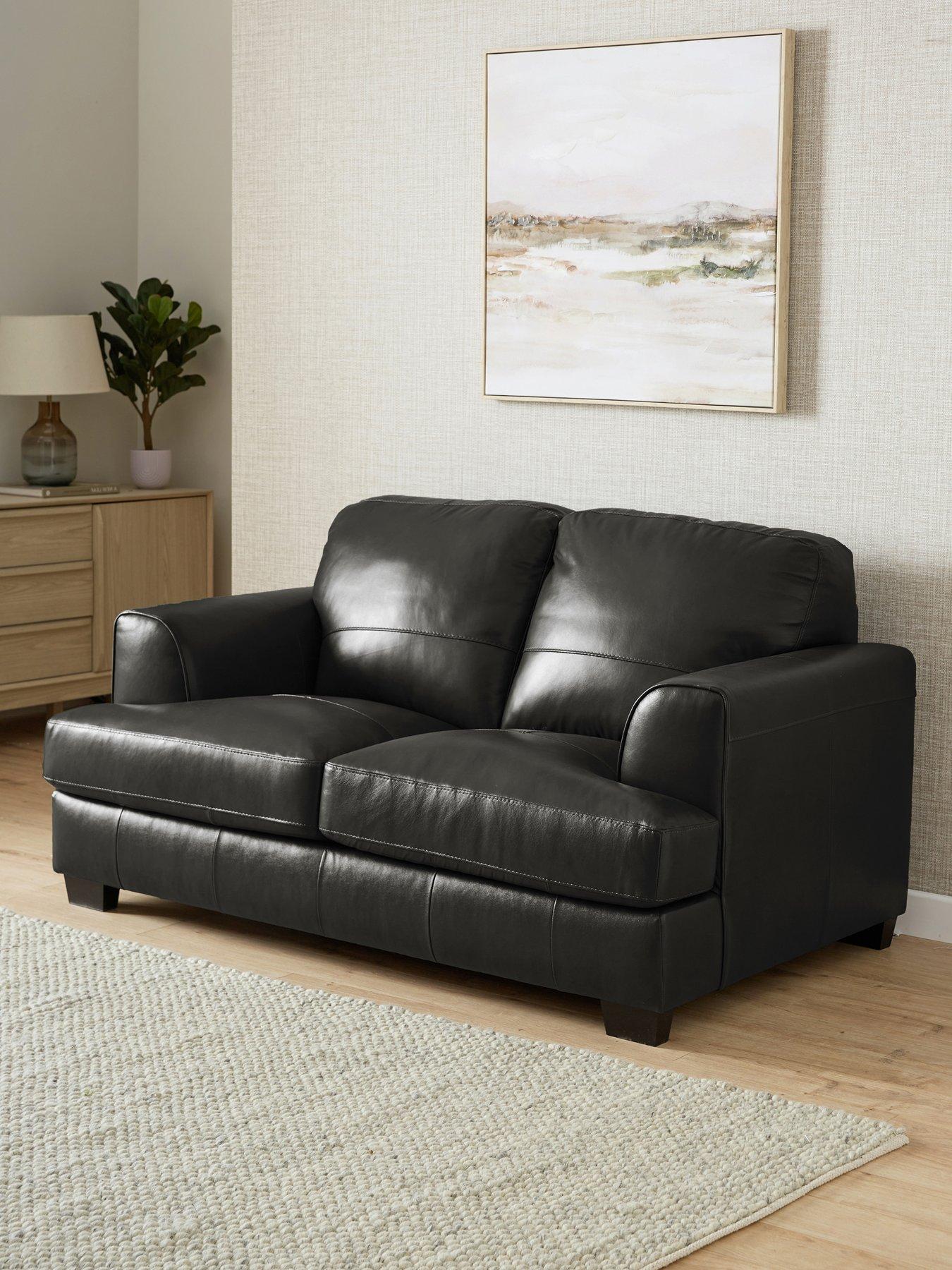 The Very Collection Astoria Italian Leather 2 Seater Sofa