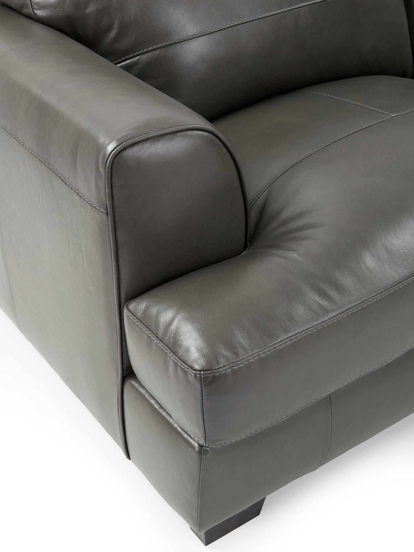 Image 4 of 7 of Very Home Astoria Italian Leather 2 Seater Sofa