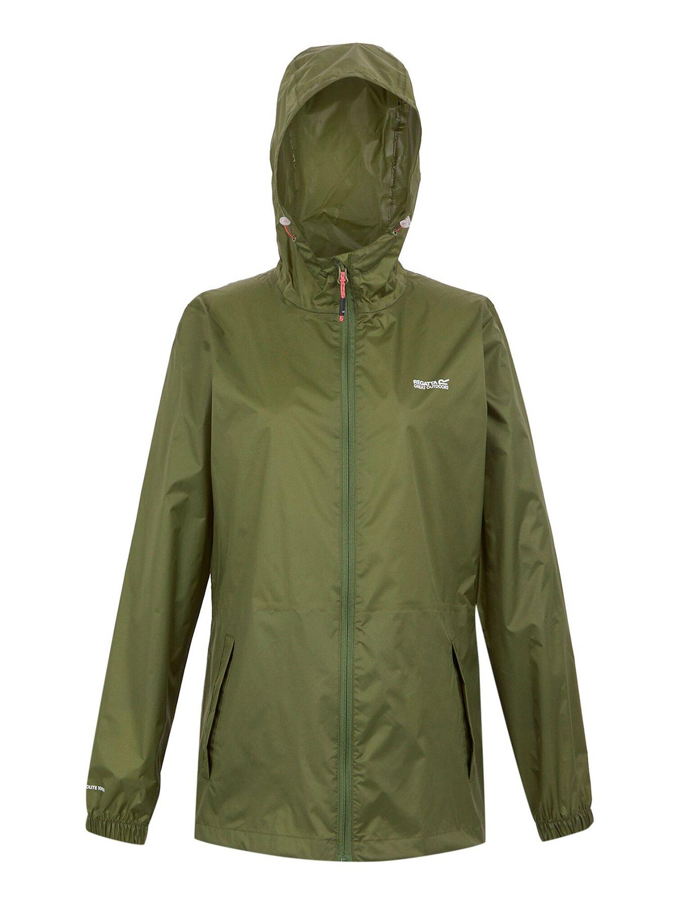  image of regatta-womens-wmn-pk-it-jkt-iii-pack-away-waterproof-shell-jacket-green