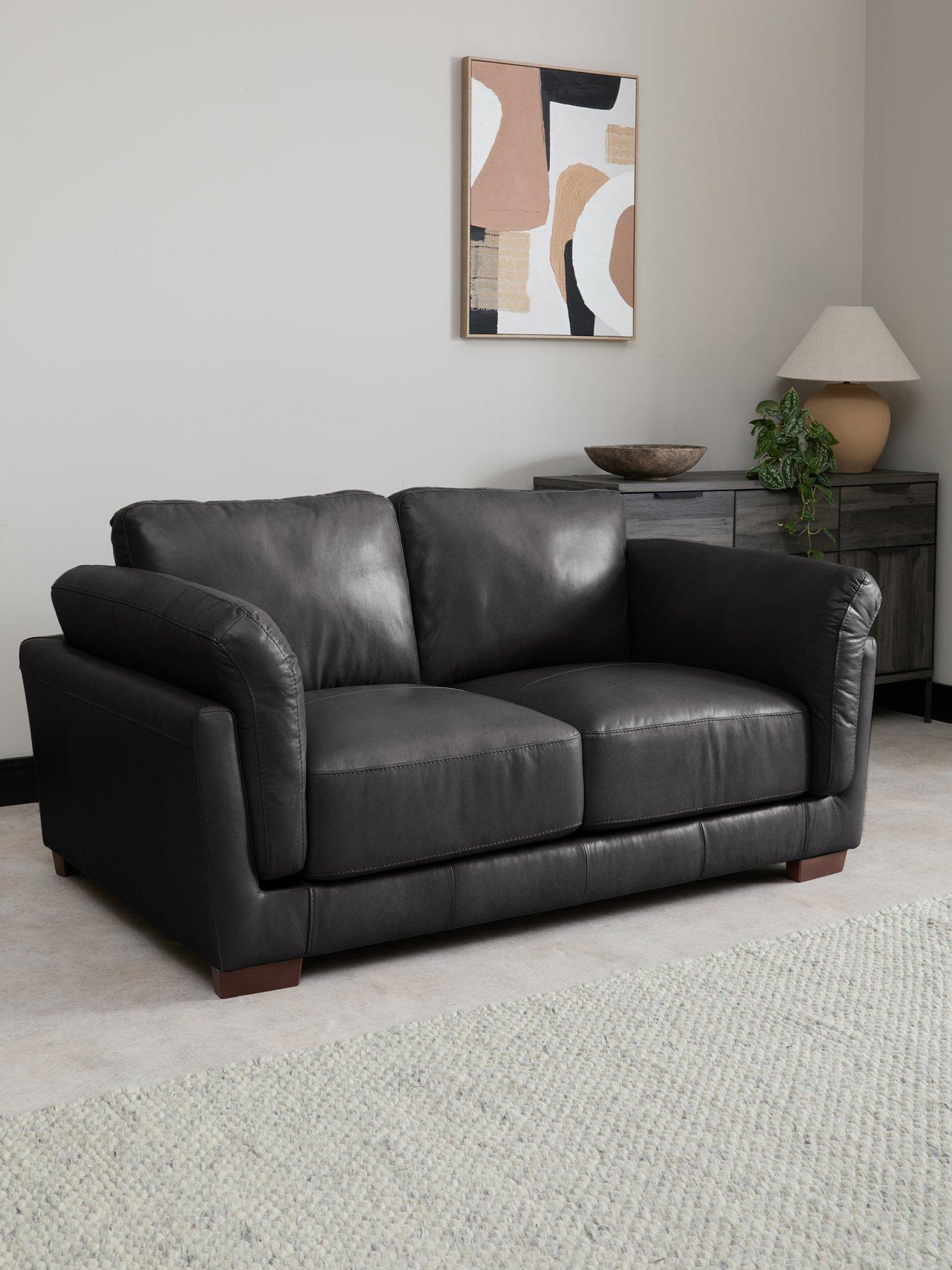 The Very Collection Morena Italian Leather 2 Seater Sofa