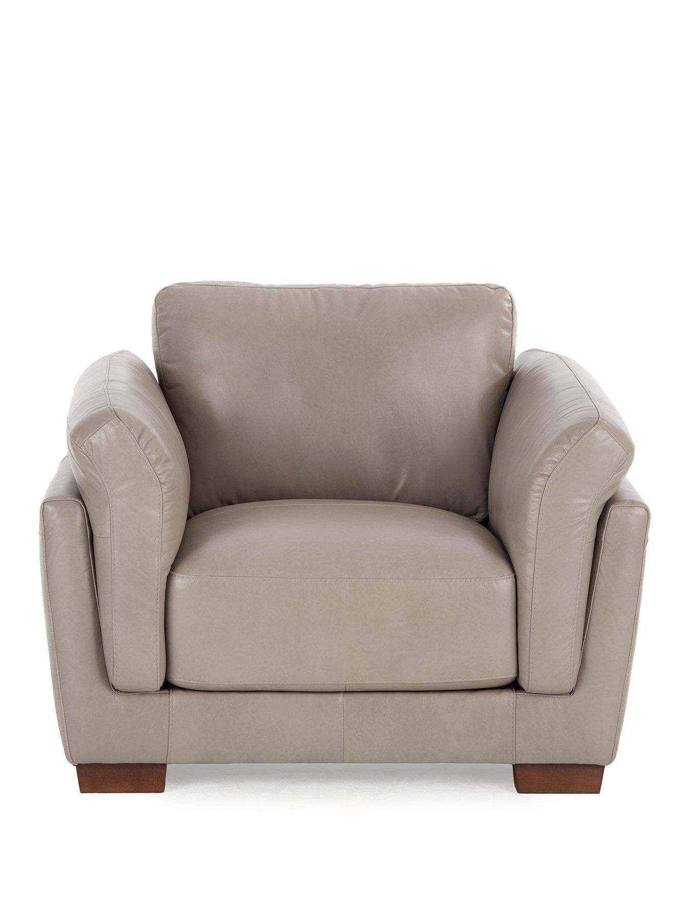 Image 2 of 5 of The Very Collection Morena Italian Leather Armchair - FSC&reg; Certified