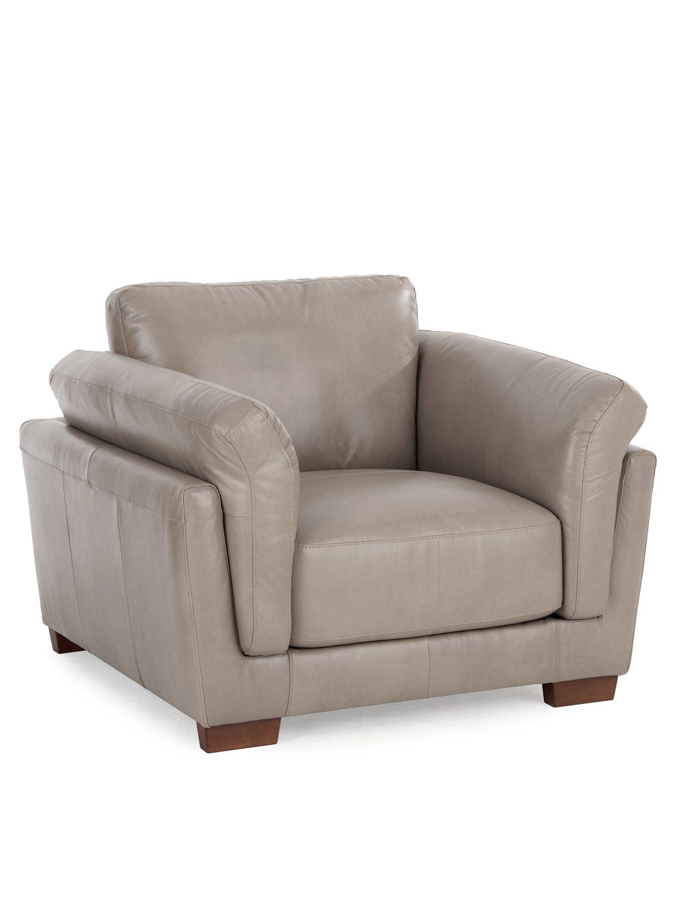 Image 3 of 5 of The Very Collection Morena Italian Leather Armchair - FSC&reg; Certified