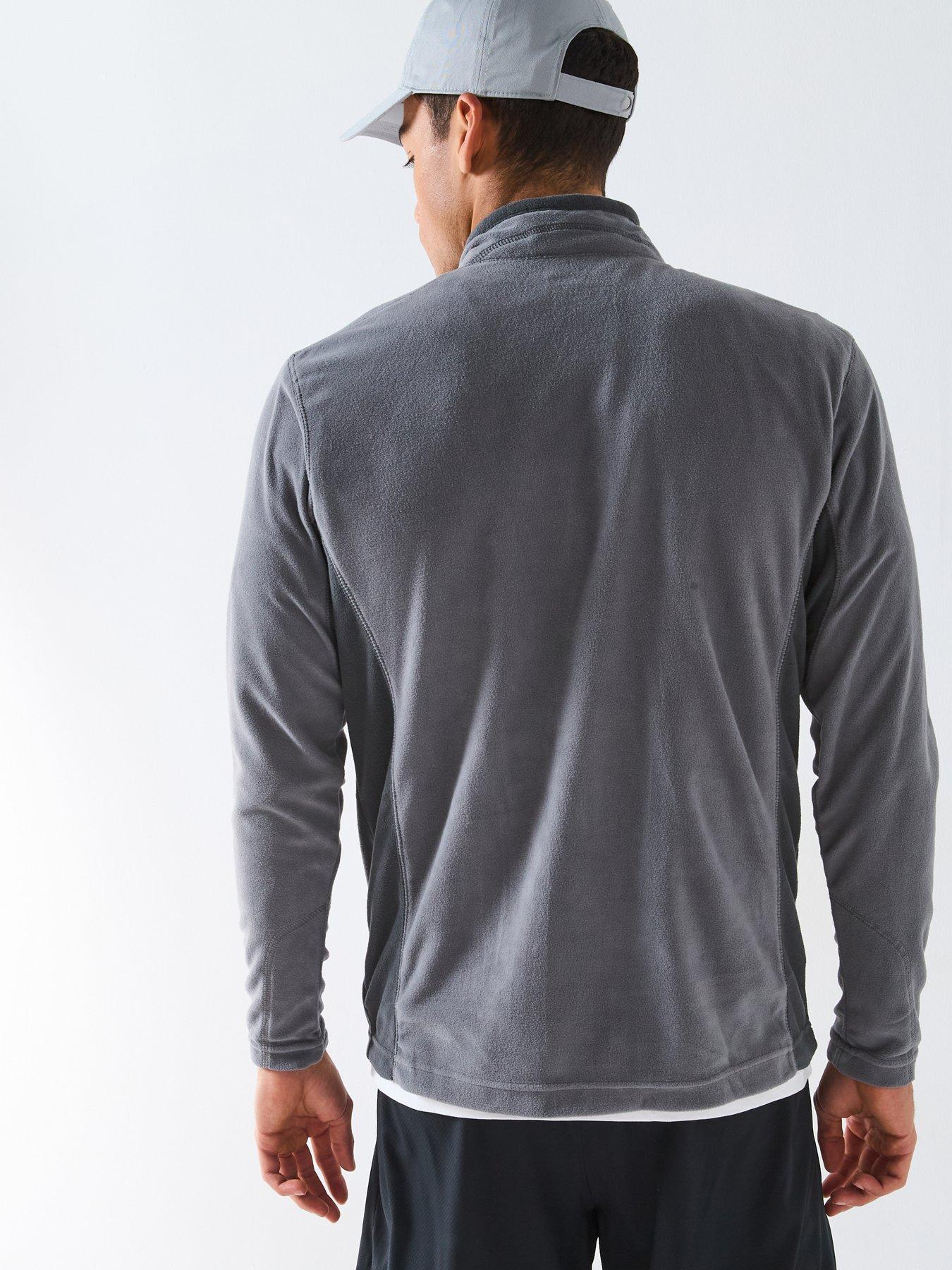  image of columbia-mens-klamath-range-2-half-zip-fleece-grey