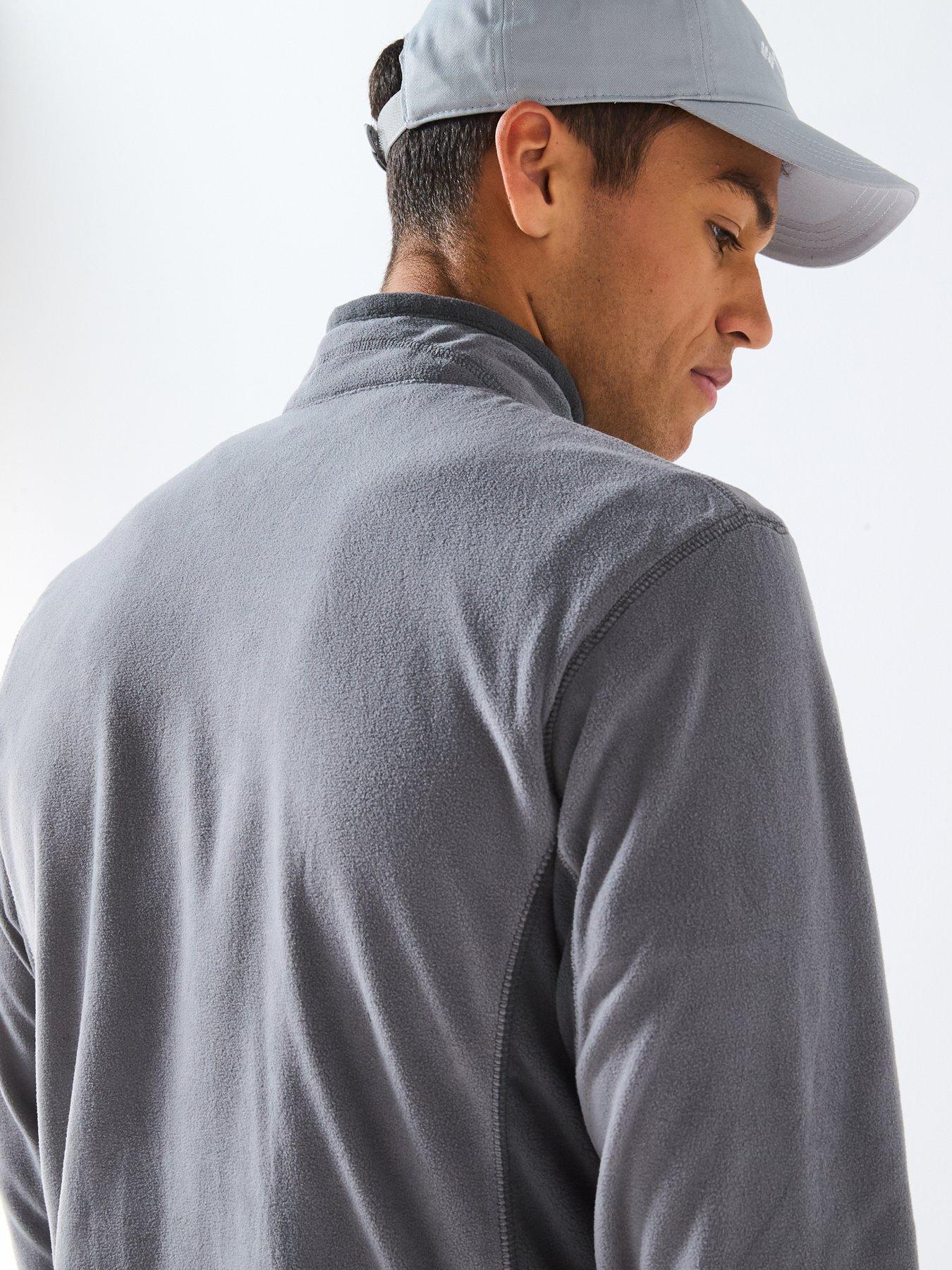  image of columbia-mens-klamath-range-2-half-zip-fleece-grey