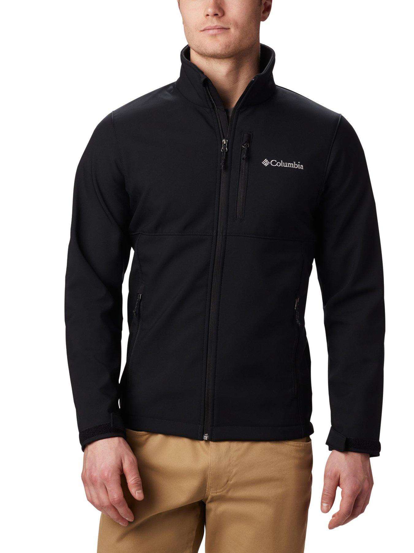 Image 1 of 4 of Columbia Men's Ascender Softshell Jacket - Black