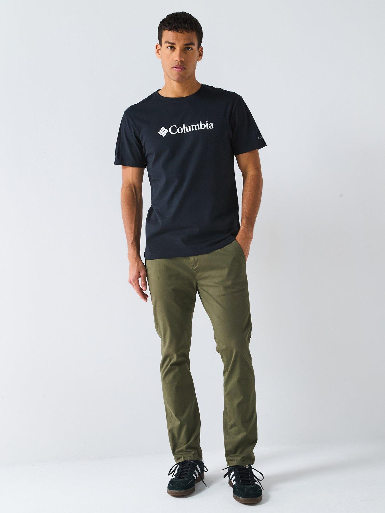 Image 3 of 6 of Columbia Mens Csc Basic Logo Short Sleeve T-shirt - Black