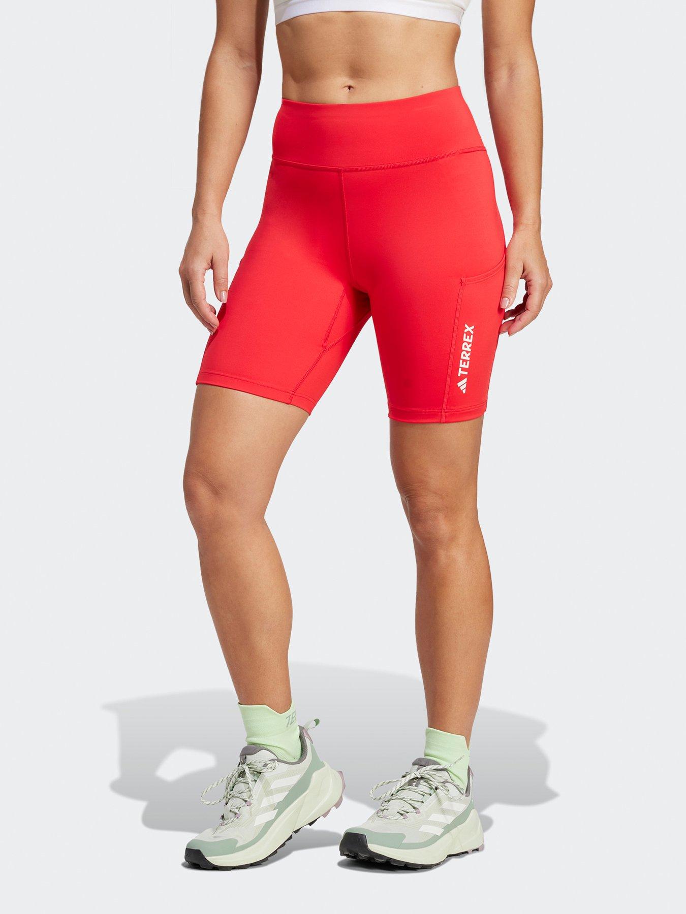 adidas-terrex-womens-mountain-8-inch-leggings-red