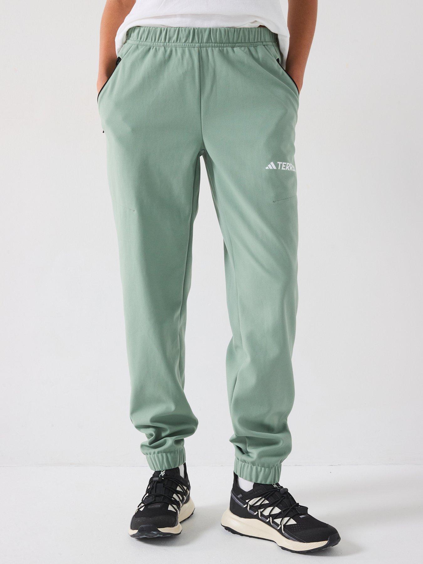 undefined Women's Mountain Print Knit Pants - Green