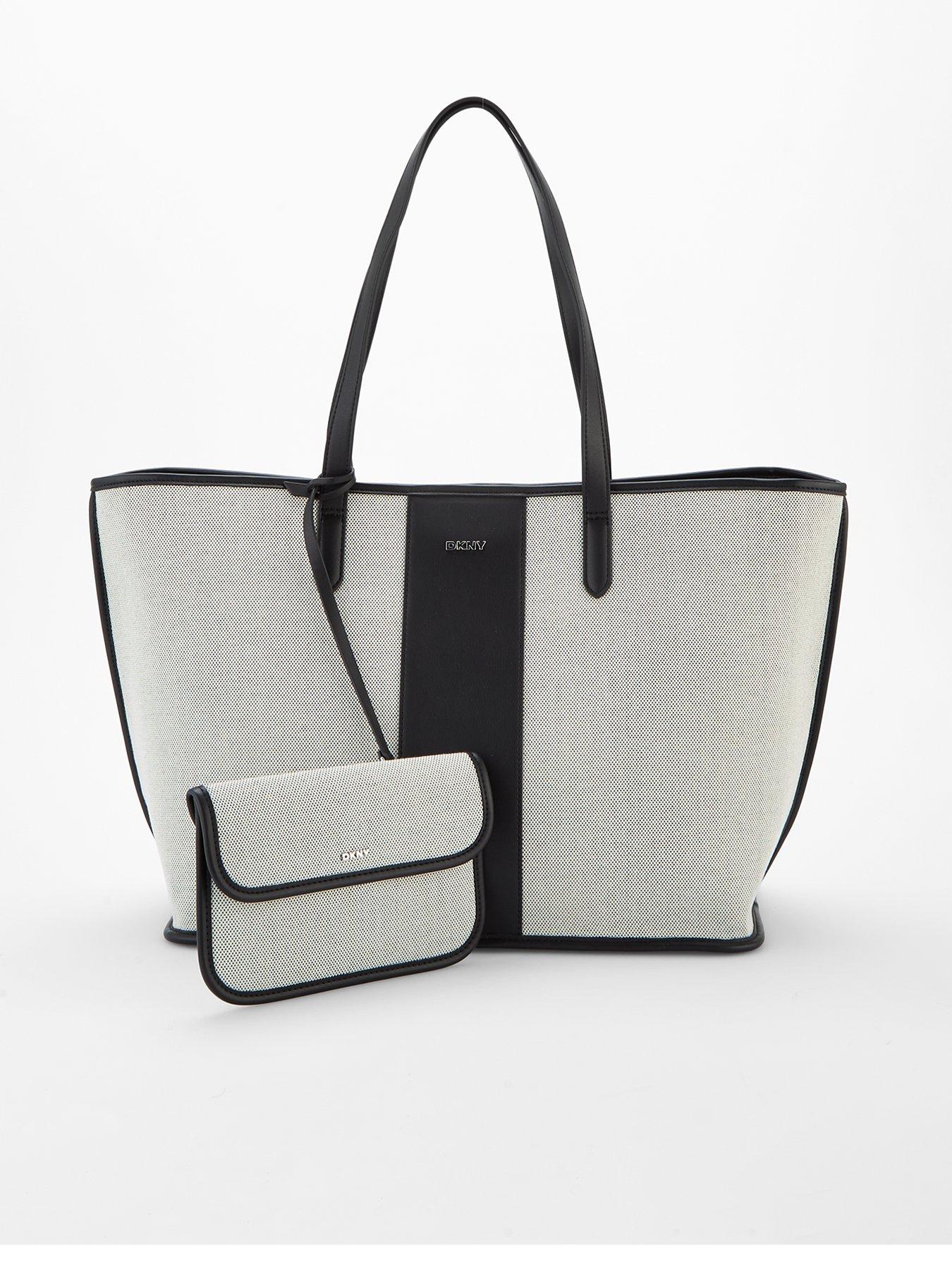 dkny-hallie-tote-black