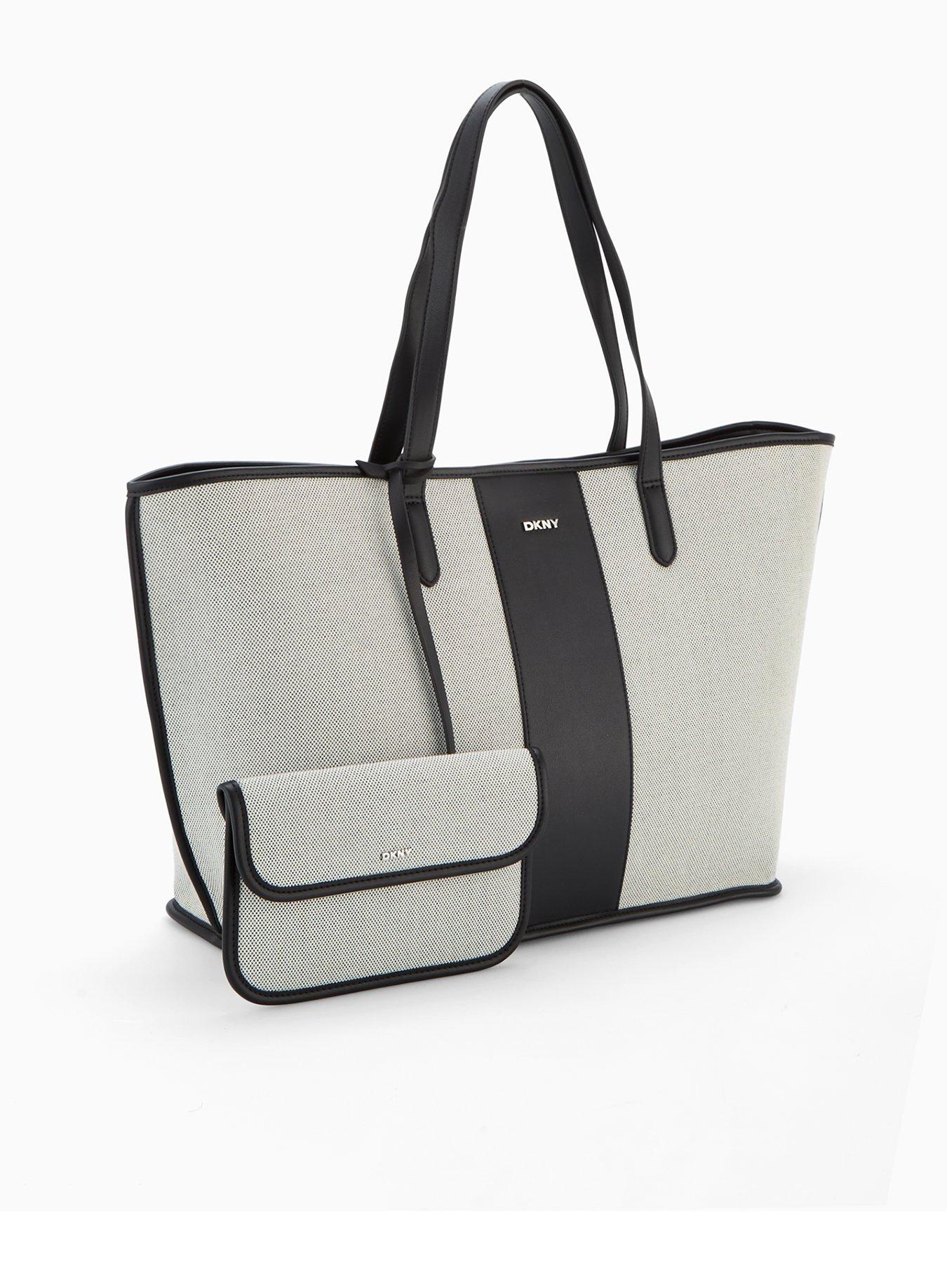  image of dkny-hallie-tote-black