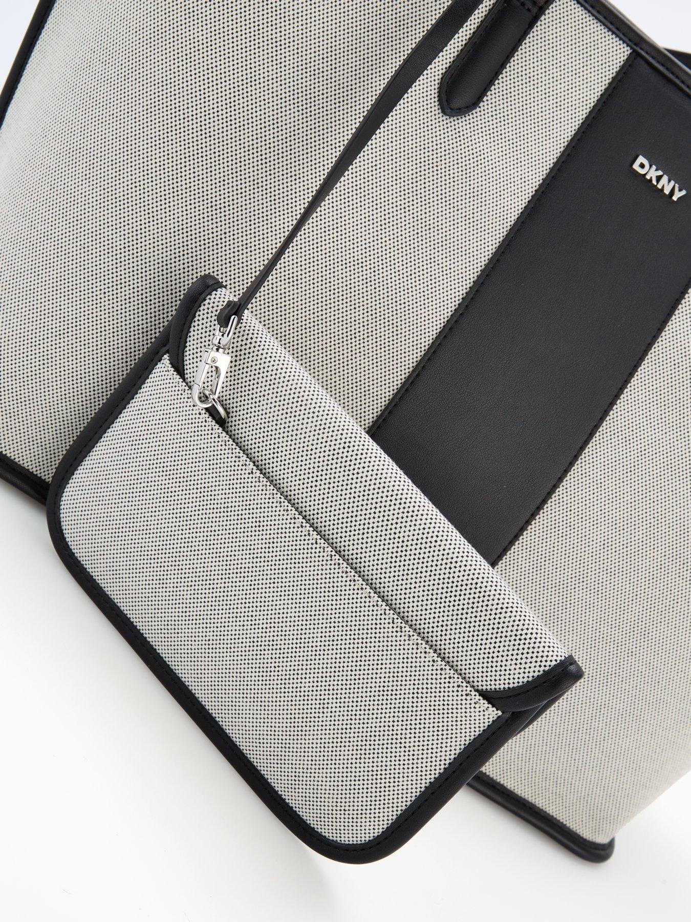  image of dkny-hallie-tote-black