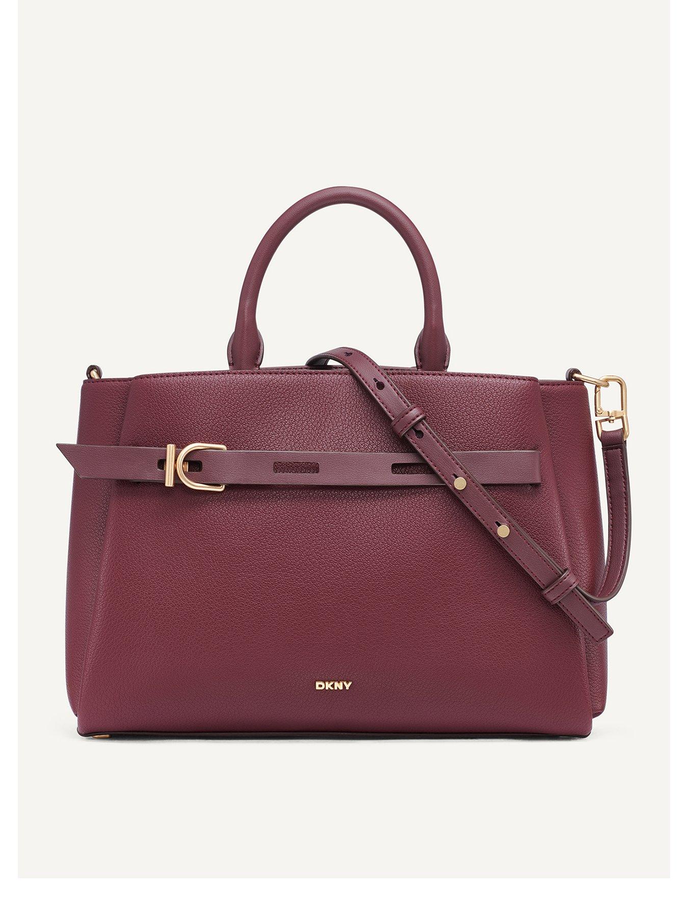 Image 1 of 5 of DKNY Onyx Satchel - Garnet