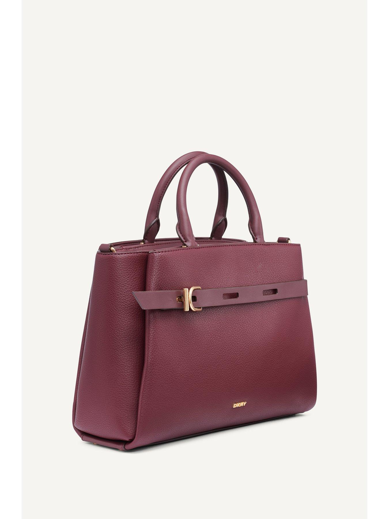 Image 2 of 5 of DKNY Onyx Satchel - Garnet