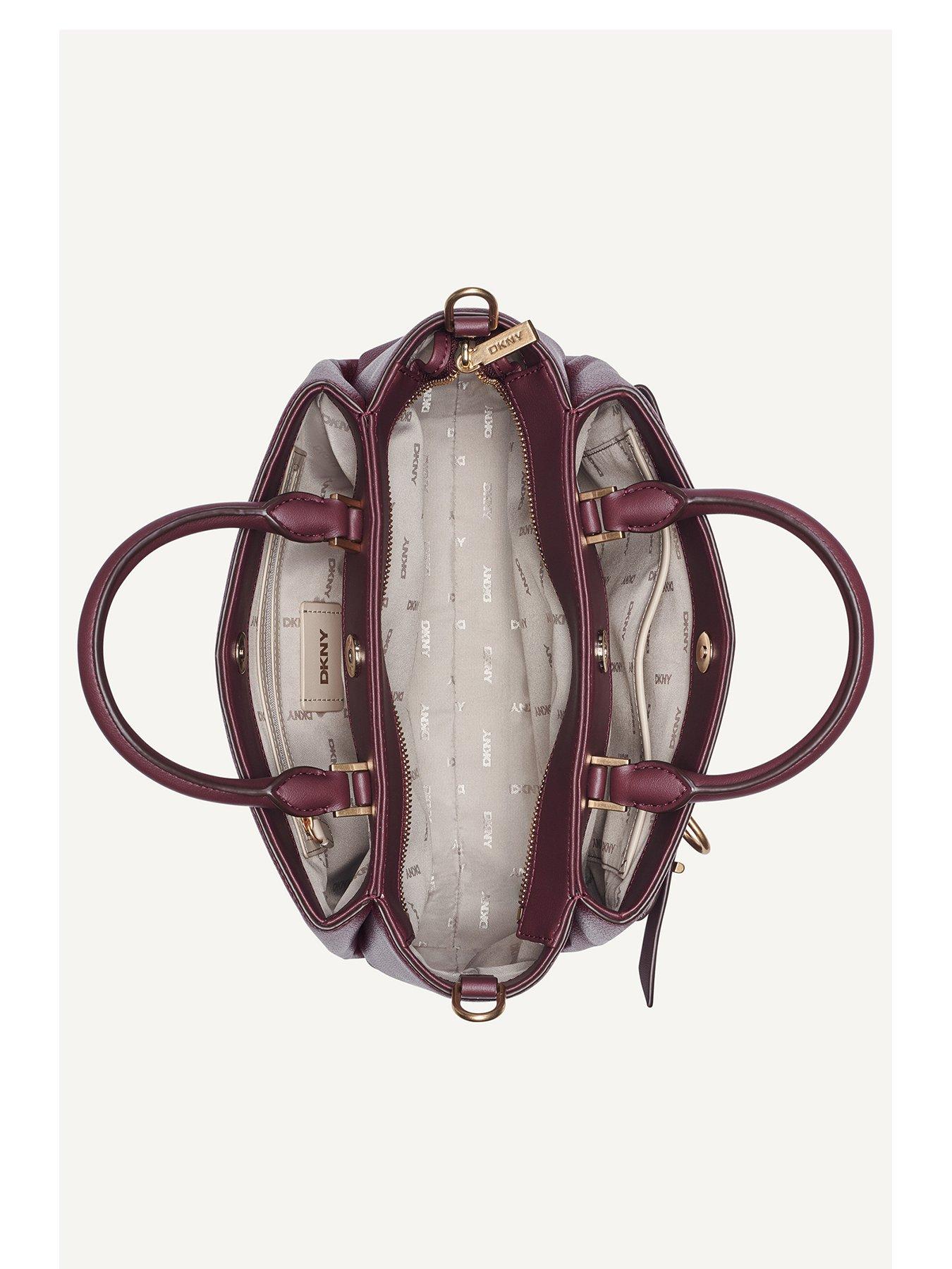 Image 3 of 5 of DKNY Onyx Satchel - Garnet