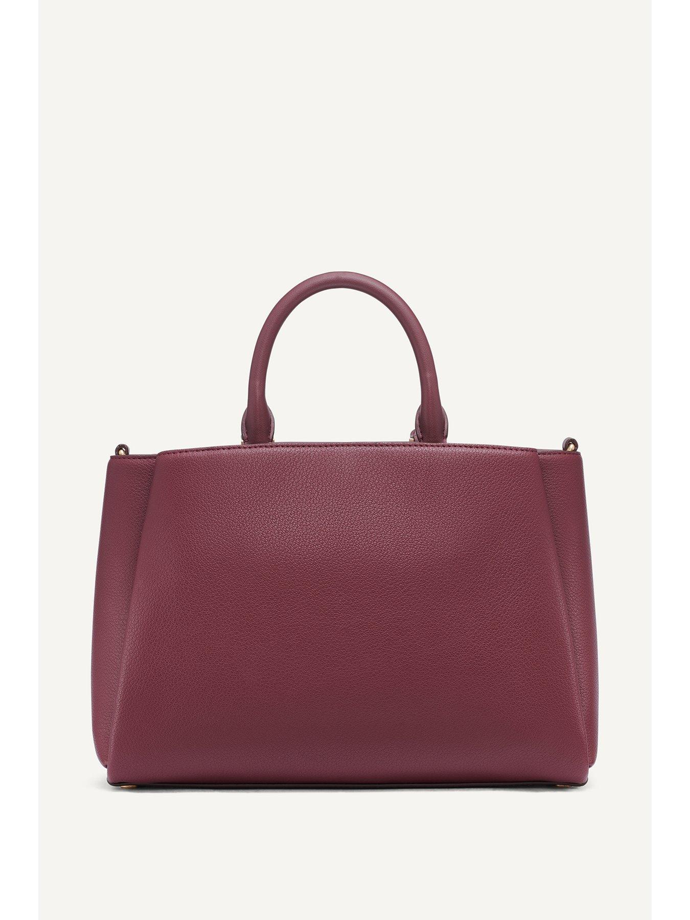 Image 4 of 5 of DKNY Onyx Satchel - Garnet