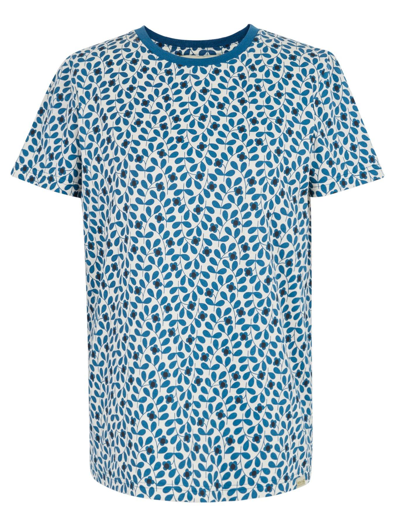  image of regatta-womens-orla-t-shirt--blue