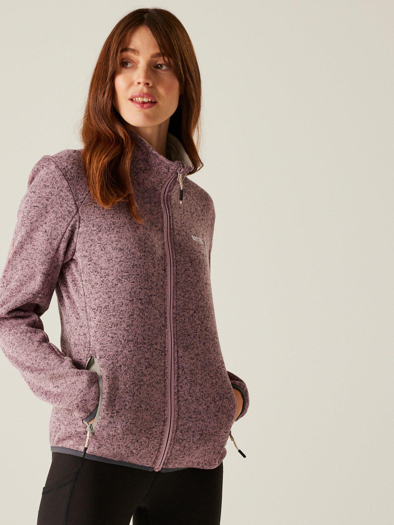 undefined Womens Womens Newhill Ii Full Zip Fleece- Pink