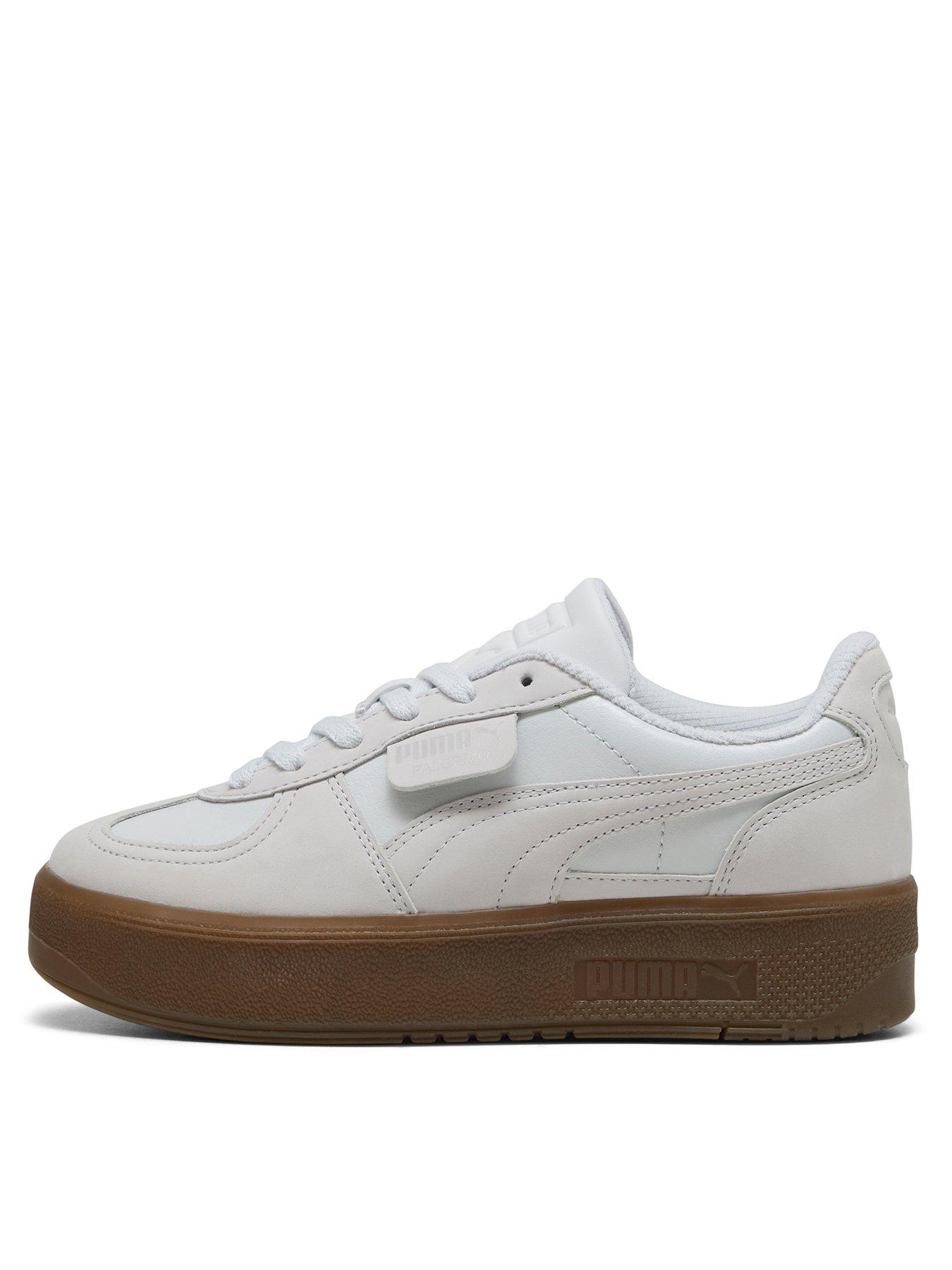  image of puma-womens-palermo-elevata-prm-trainers-grey