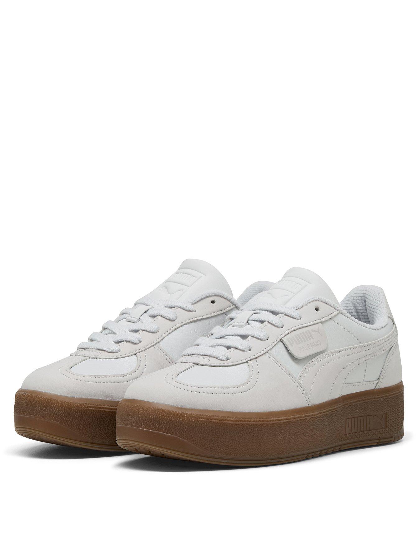  image of puma-womens-palermo-elevata-prm-trainers-grey